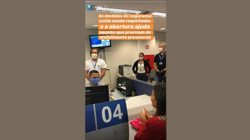 Em plena crise sanitária, Pedro Guimaraes destaca a operação histórica de atendimento a milhões de brasileiros em agências e lotéricas.