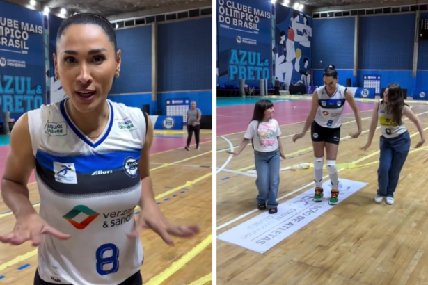 Non Stop apresenta a energia das “Maravicherrys”: Jaqueline ensina a dancinha para Juju e Lívia.